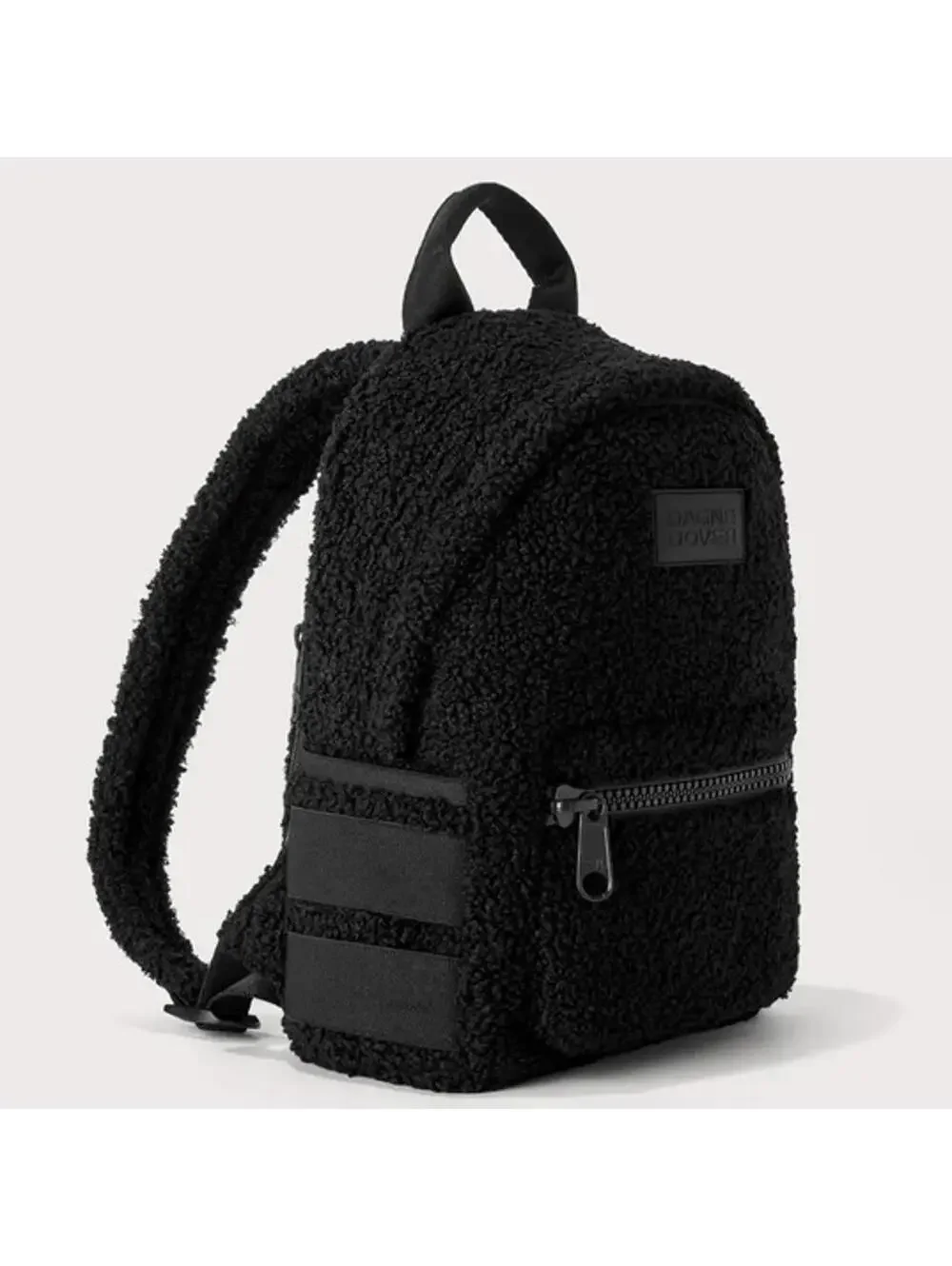 Dagne Dover Dakota Shearling Backpack Limited Edition - Onyx Black NEW Small